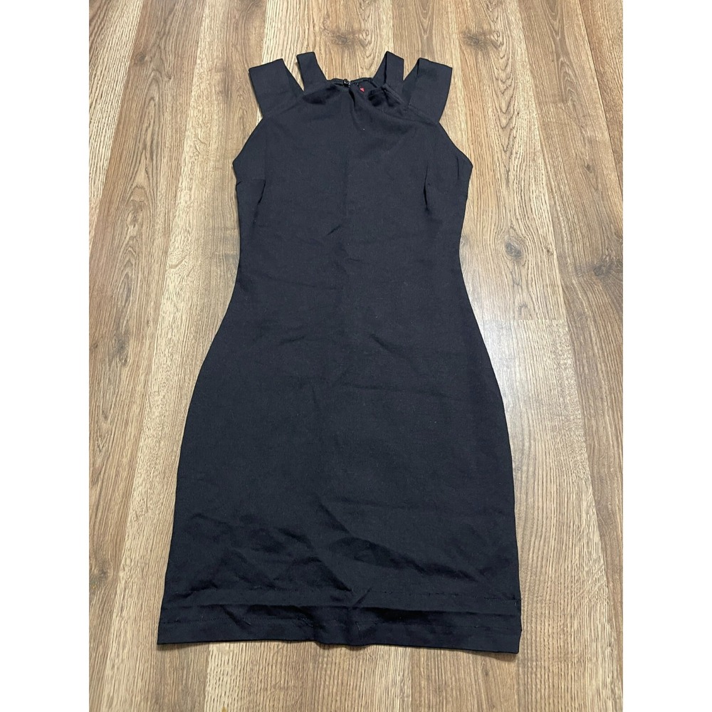 Saks Fifth Avenue Dress, Women's Size Small, Black, Cold Shoulder, *hemmed